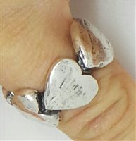 Anello Giovanni Raspini Donna Angeli E Cuori in Argento 8783-14 - 8783-12